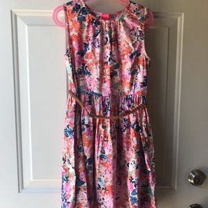 Girls Sleeveless Flower Dress CrewCuts